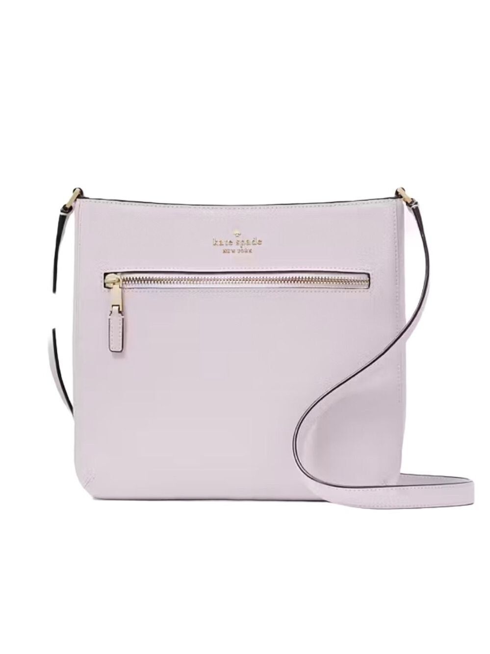 NWT Kate Spade On Purpose Swingpack Saffiano Crossbody Pale Amethyst KF579 - Picture 1 of 7